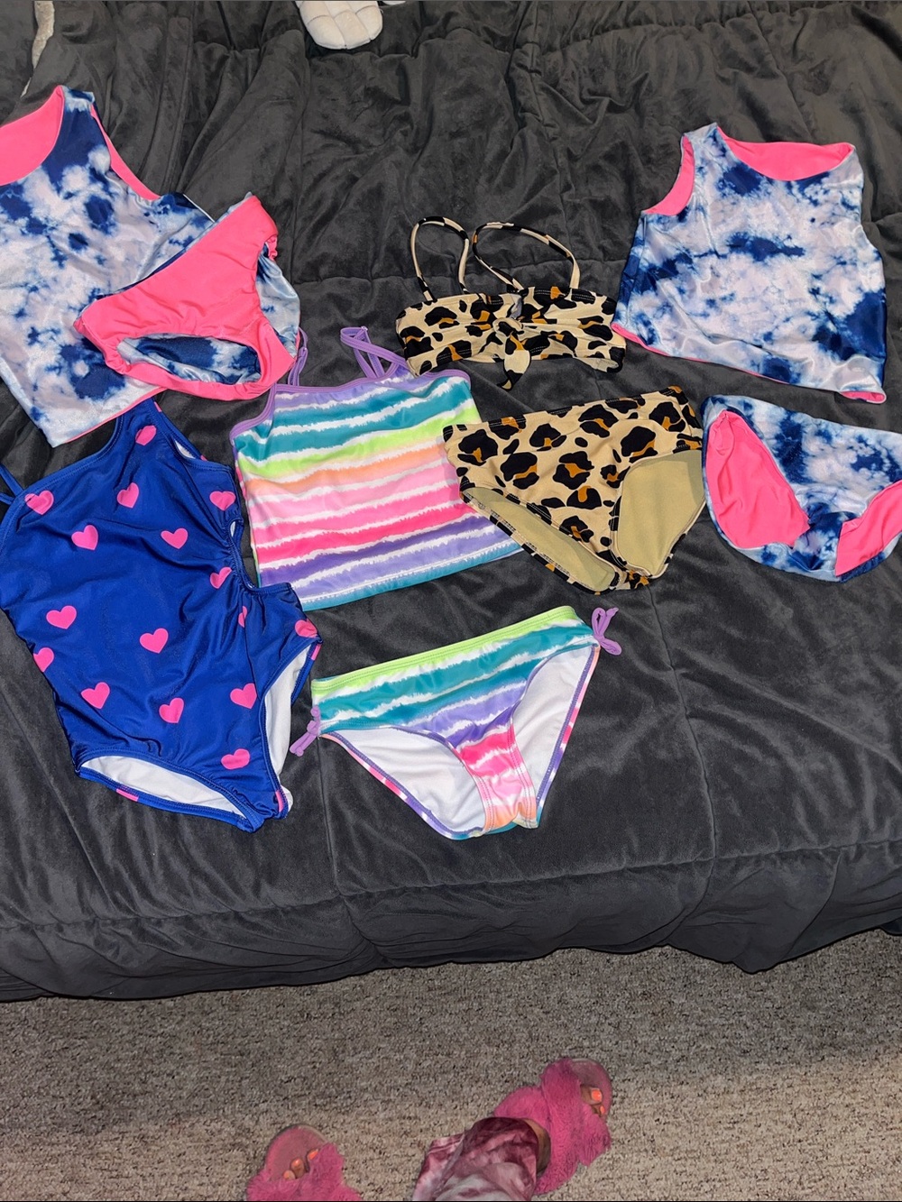 Girls’ swim bundle- sizes 5 and 6